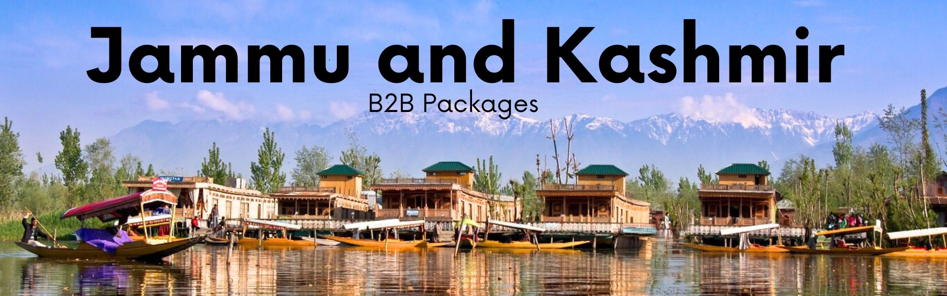B2B packages for Jammu and Kashmir